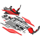 Res-Tech X1 Cockpit racingsimulator Zwart/hoogglans wit