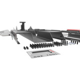 Res-Tech X1 Cockpit racingsimulator Zwart/hoogglans wit