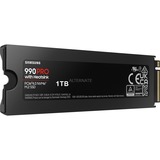Samsung 990 PRO Heatsink 1 TB SSD PCIe 4.0 x4, NVMe 2, M.2 2280, RGB leds