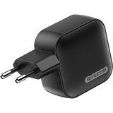 Sitecom 70W GaN Power Delivery wandoplader Zwart