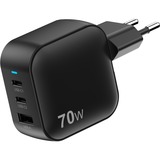 Sitecom 70W GaN Power Delivery wandoplader Zwart