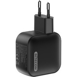 Sitecom 70W GaN Power Delivery wandoplader Zwart