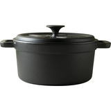 The Windmill BBQ pan L bak-/braadpan Zwart, Ø 23 cm | 3.6 liter