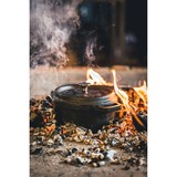 The Windmill BBQ pan L bak-/braadpan Zwart, Ø 23 cm | 3.6 liter