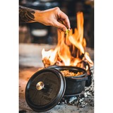 The Windmill BBQ pan L bak-/braadpan Zwart, Ø 23 cm | 3.6 liter