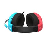 Turtle Beach Airlite Fit gamingheadset met microfoon over-ear gaming headset Neonblauw/neonrood, Nintendo Switch, Nintendo Switch Lite, Nintendo Switch - OLED-model