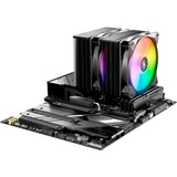 be quiet! Pure Rock Pro 3 LX Black RGB CPU-koeler Zwart