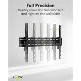 goobay TV Wall Mount TILT 37 - 86 inch (94 - 219 cm), max. 45 kg wandmontage  Zwart