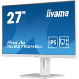 iiyama ProLite XUB2792HSU-W5 27" Monitor Wit, 75 Hz, VGA, HDMI, DisplayPort, USB, Audio 