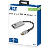 ACT Connectivity USB-C naar HDMI adapter Grijs