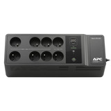 APC Back-UPS BE850G2-FR - Noodstroomvoeding Zwart, 8x Schuko, 850VA, 2 USB opladers, 1 USB datapoort