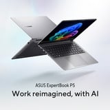 ASUS ExpertBook P5 P5405CSA-NZ0195X 14"  laptop Grijs | Core Ultra 7 258V | Arc Graphics 140V | 32 GB | 1 TB SSD