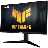 ASUS TUF Gaming VG28UQL1A  28" 4K UHD monitor Zwart, 4x HDMI, DisplayPort, 2x USB-A 2.0, 2x USB-A 3.2 (5 Gbit/s), 144 Hz