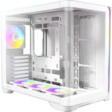 Antec C5 Curve ARGB midi tower behuizing Wit | 2x USB-A | 1x USB-C | Tempered Glass