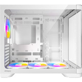 Antec C5 Curve ARGB midi tower behuizing Wit | 2x USB-A | 1x USB-C | Tempered Glass