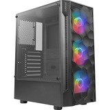 Antec NX260 Tower-behuizing Zwart | Window-kit | USB 3.0