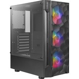 Antec NX260 Tower-behuizing Zwart | Window-kit | USB 3.0