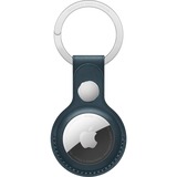 Apple Leren AirTag-sleutelhanger - Baltisch blauw hoesje Blauw