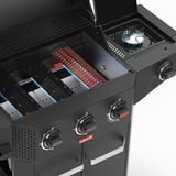 Barbecook Luca 312 gasbarbecue met kast en zijbrander Zwart