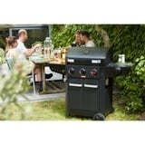Barbecook Luca 312 gasbarbecue met kast en zijbrander Zwart