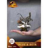 Beast Kingdom Jurassic World: Dominion - Blue and Beta PVC Diorama decoratie 