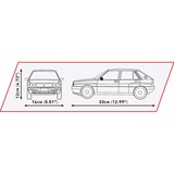 COBI Lancia Delta HF Integrale Constructiespeelgoed Schaal 1:12