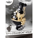  Disney: 90th Mickey Anniversary - Steamboat Willie PVC Diorama decoratie Zwart/wit