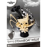  Disney: 90th Mickey Anniversary - Steamboat Willie PVC Diorama decoratie Zwart/wit