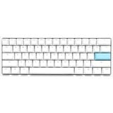 Ducky One 2 Pro Mini White Classic RGB mechanisch gaming toetsenbord Wit, US lay-out (QWERTY), Cherry MX Brown, 60%, RGB led, Double-shot PBT, QUACK Mechanics
