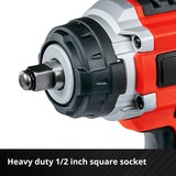 EINHELL Accu Slagschroefmachine IMPAXXO 18/400 slagmoersleutel Rood/zwart, Accu en lader niet inbegrepen