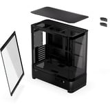 ENDORFY Aquarius 8000 Flex showcase behuizing Zwart | 2x USB-A | 1x USB-C | Tempered Glass