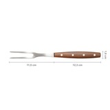 Fiskars Norr Vleesvork Bruin/roestvrij staal, Duits rvs | FSC-gecertificeerde handgreep esdoornhout