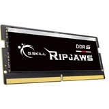 G.Skill Ripjaws 32 GB DDR5-5600 (1x 32 GB) laptopgeheugen Zwart, F5-5600S4040A32GX1-RS, SO-DIMM, XMP 3.0