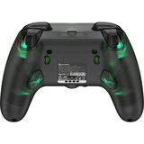 GameSir T7 Pro Tri-mode Controller - Retro Green Donkergroen/transparant, XBOX via USB kabel | PC via 2,4 GHz, BT of USB kabel | Mobiel via Bluetooth