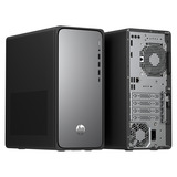 HP OmniDesk Desktop M02-0011nd PC (D13S9EA) pc-systeem Zilver | i5-14400 | UHD Graphics | 16 GB | 512 GB SSD