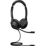 Jabra JBR Evolve2 30 SE Stereo USB-C MS on-ear headset Zwart