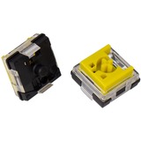 Keychron Low Profile Optical Banana Switch-Set, 87 stuks keyboard switches Geel/transparant