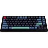 Keychron OEM Dye-Sub PBT Full Keycap-Set - Hacker keycaps Donkerblauw/neongroen, 137 stuks, US-Layout (ANSI)