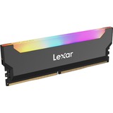 Lexar 16 GB DDR4-3200 Kit werkgeheugen Zwart, LD4BU008G-R3200GDLH, Hades RGB, XMP