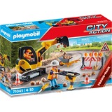 PLAYMOBIL City Action - Wegenbouw Constructiespeelgoed 71045