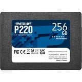 Patriot P220 256 GB SSD Zwart, SATA III 6 Gb/s