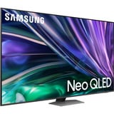 SAMSUNG QE55QN88DBT 55" Ultra HD QLED-tv Zilver, HDMI, USB, LAN, Audio, FreeSync 