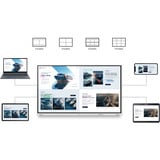 Samsung Flip Pro Interactive Display WM85F-X Wit/grijs, 2x HDMI, USB, LAN, WiFi, BT, Touch, Tizen 9.0