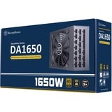 SilverStone SST-DA1650-G, modulaire 1650 watt voeding  Zwart, 12x PCIe