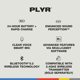 Skullcandy PLYR Multi-Platform Wireless  over-ear gaming headset Zwart/meerkleurig, Bluetooth 5.2 / 3.5mm AUX