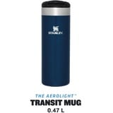 Stanley PMI The AeroLight Transit Mug Royal Blue Metallic thermosbeker Donkerblauw, 470ml