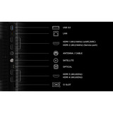 TCL 55QLED810L Mini LED 4K Ultra HD Smart TV 55" Zwart, 4x HDMI, USB-A, LAN, WiFi 5, BlueTooth