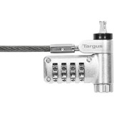 Targus DEFCON Ultimate Universal Serialised Combination Cable Lock with Slimline Adaptable Lock Head diefstalbeveiliging 