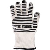 The Windmill Hittebestendige Handschoen Wit/zwart, One size fits all