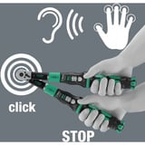 Wera Click-Torque Lock A 5 draaimomentsleutel Zwart/groen